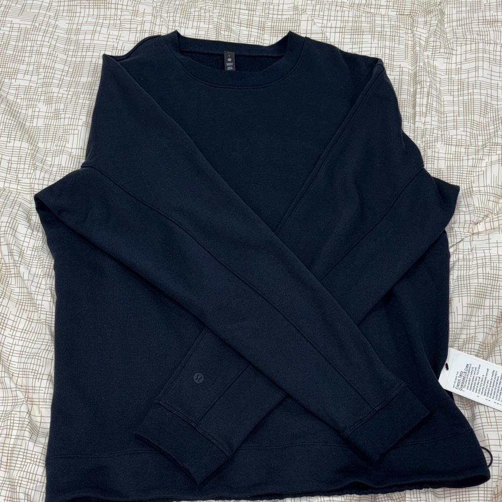 lululemon athletica Men's Black Sweatshirt